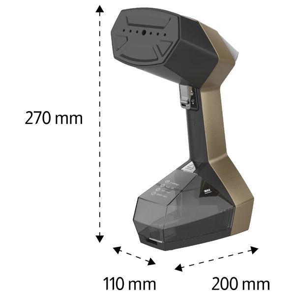  مكواة بخار شونك محمولة - 1575 واط - GSP-G1575G - اسود 