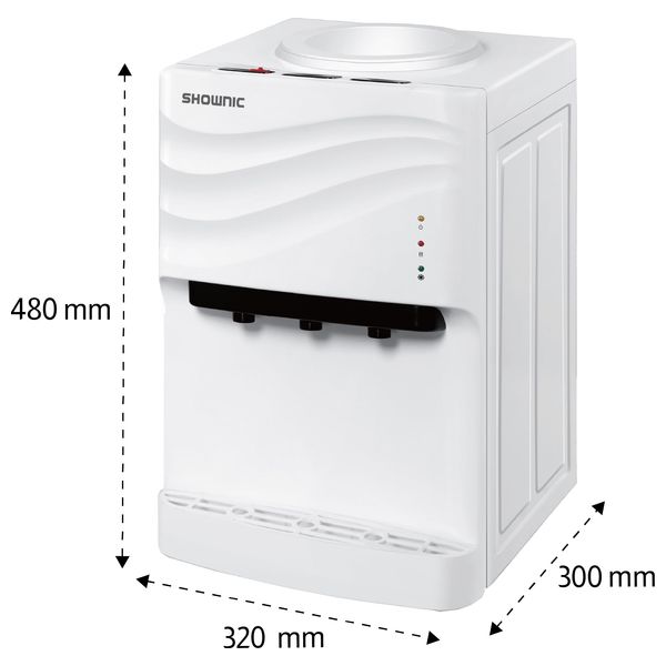  Shownic WD-T3NEW - Tabletop Water Dispenser - White 