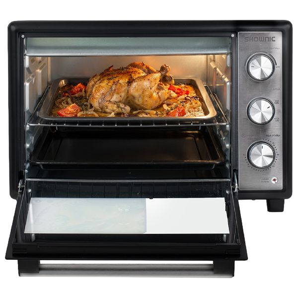  Shownic OE-FSR150M Electric Oven - 50L - 1500 W - Matte Black 