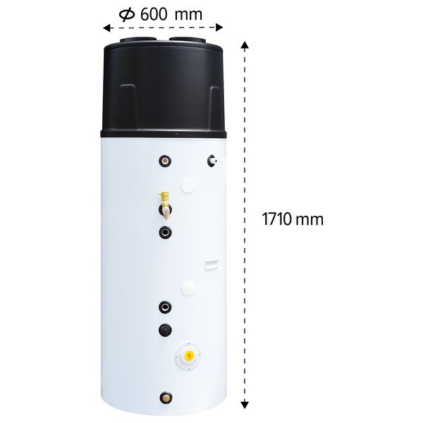  سخان ومبرد ماء شونك - 200 لتر - أربعة فصول - WHC-IN200H1W - أسود 