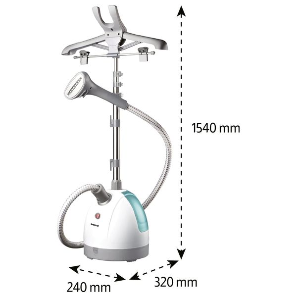  مكواة بخار شونك عامودية - 1785 واط - Garment Steamer - ابيض 