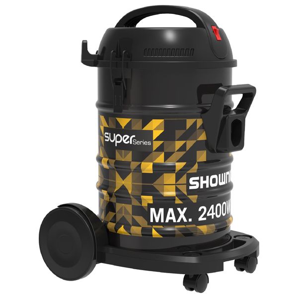  مكنسة شونك اسطوانية - 23 لتر - 2400 واط  - VB-23M24RCB - أسود 