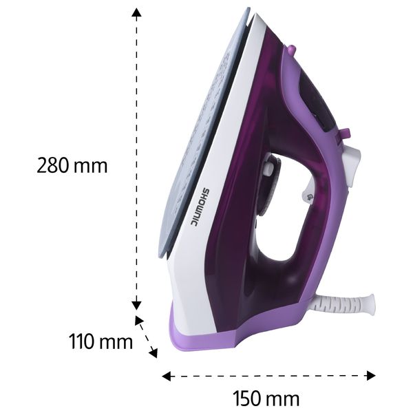  مكواة بخارية شونك - NI-A2180CP - 2180 واط - بنفسجي 
