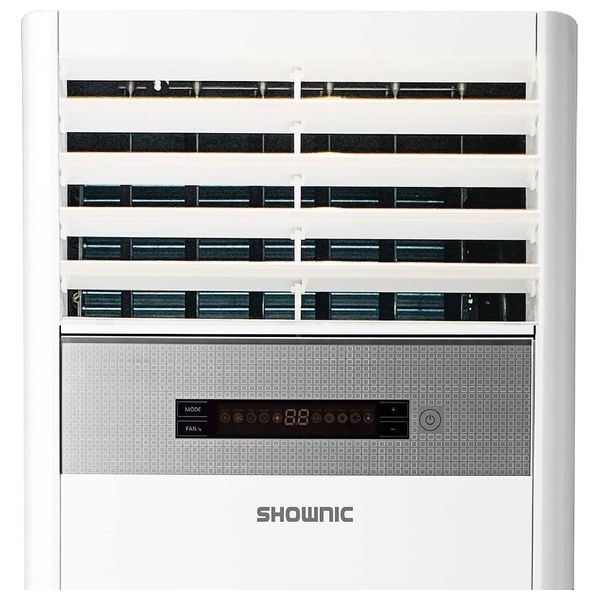  Shownic CF-H36T4RW - Floor Standing AC - 3 Ton - Cooling and Heating - White 