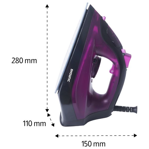  مكواة شونك بخارية - 2180 واط - NI-A2180CB - بنفسجي 