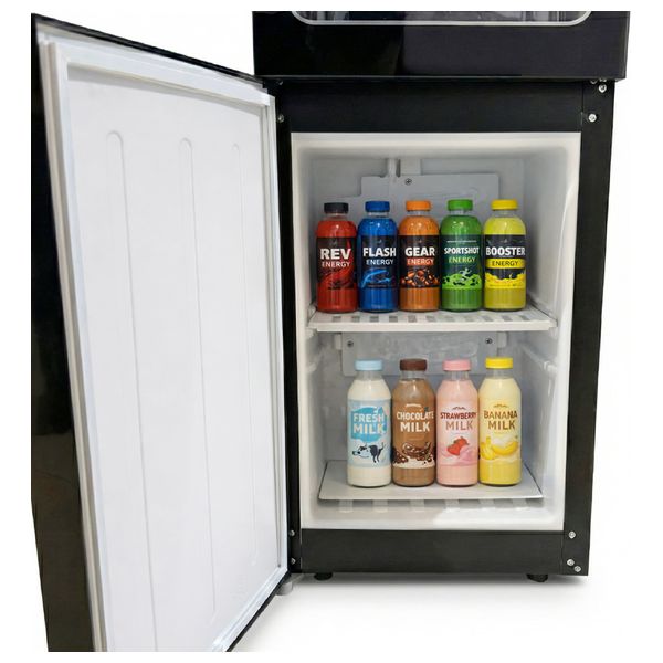  Shownic Water Dispenser with Refrigerator - YT-R390GT - Black 