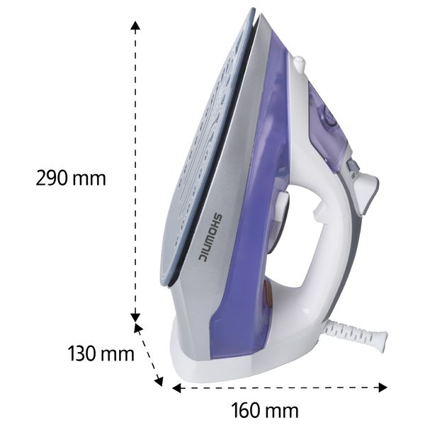  مكواة بخارية شونك - 2400 واط - NI-B2400CB - ازرق فاتح 