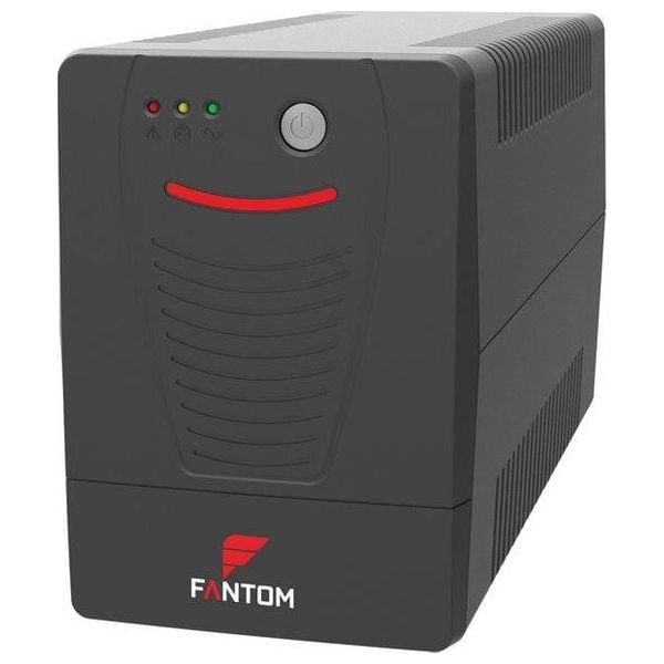 Fantom - UPS - 1500 VA - provide stable backup power to protect computers, networks, and surveillance - Black