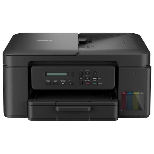 طابعة برذر DCP-T730DW - ملونة نافثة للحبر - دقة طباعة 600×600 نقطة في البوصة - اسود