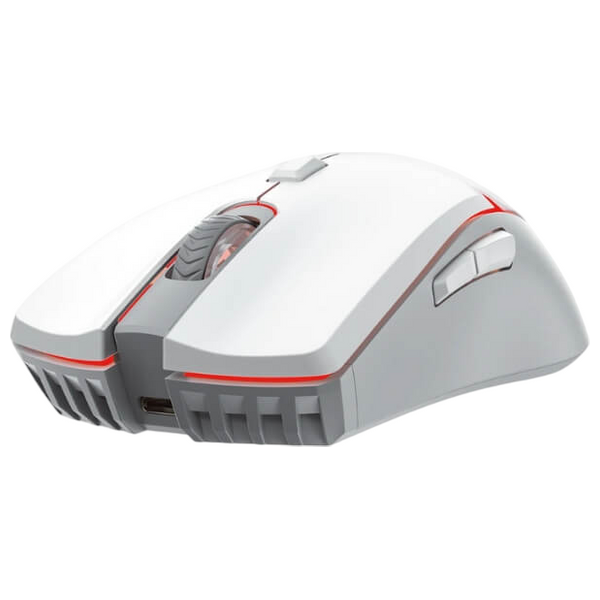Fantech WGC3 Gaming Mouse - Wireless - DPI 400-10000 - IPS 100 - RGB Lighting - 6 Buttons - White