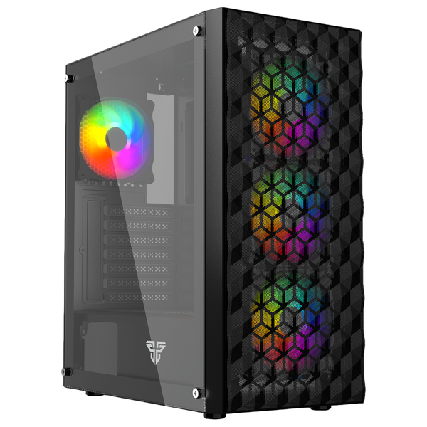 Fantech MIDDLE TOWER CG83 - Computer Case - RGB - BLACK