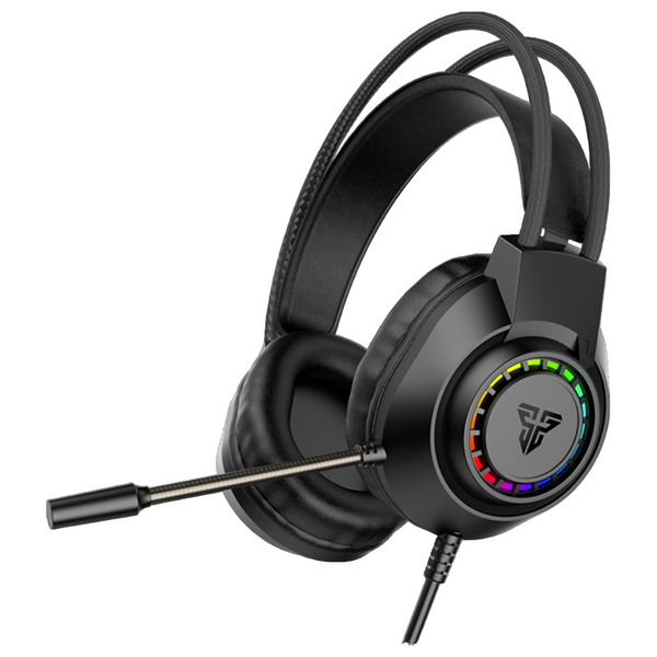  سماعة حول الاذن فانتيك HQ55 - سلكية مع ميكروفون عازل للضوضاء - اسود 