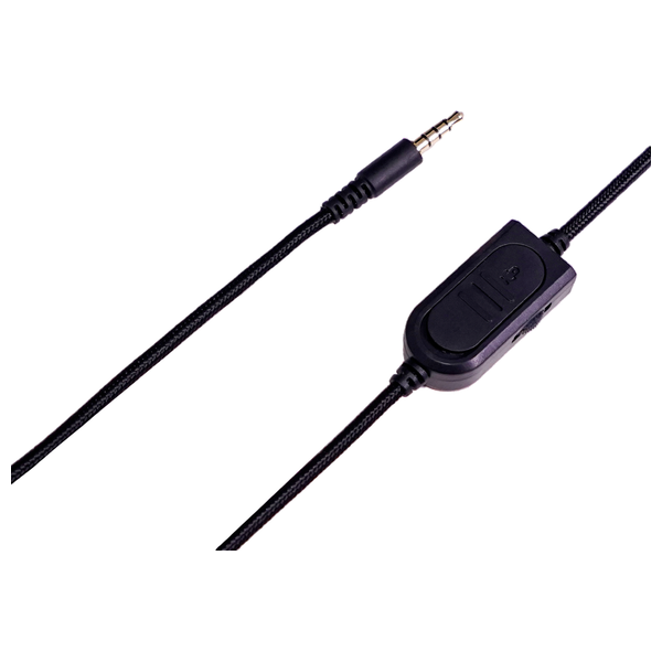  Fantech MH89 Headphone Over Ear - Wired with Noise-Canceling Microphone - Black 