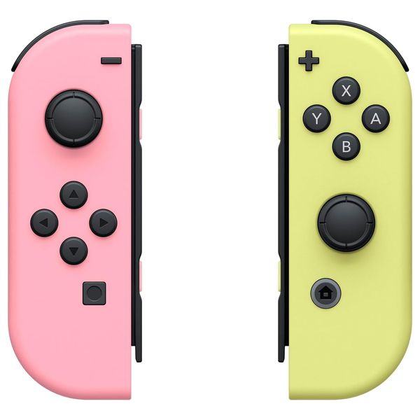Nintendo Joy-Con Controllers - Wired and Wireless - Pink and Yellow