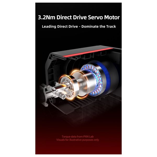  عجلة قيادة سباق بي اكس ان V10 PRO - مع دواسات -  اسود 