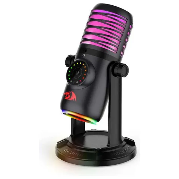  Redragon GM306 Microphone - RGB Lighting - Black 