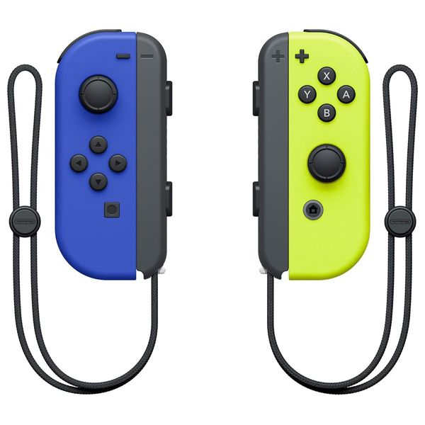 Nintendo Joy-Con Controllers - Wireless - Yellow and Blue