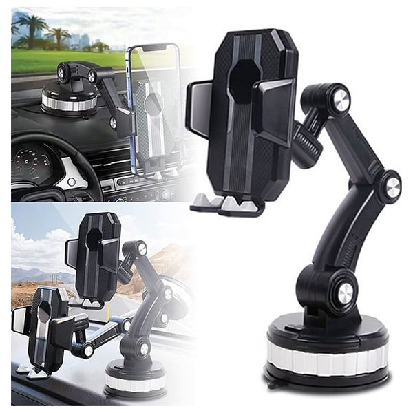  24 ZPX0566 - Car Phone Holder - Black 