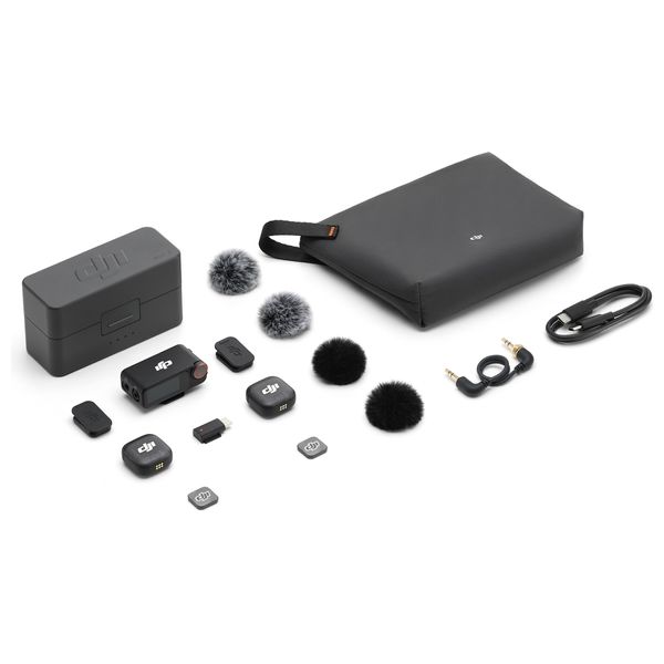  DJI DMR02 - Wireless Microphone - Black 