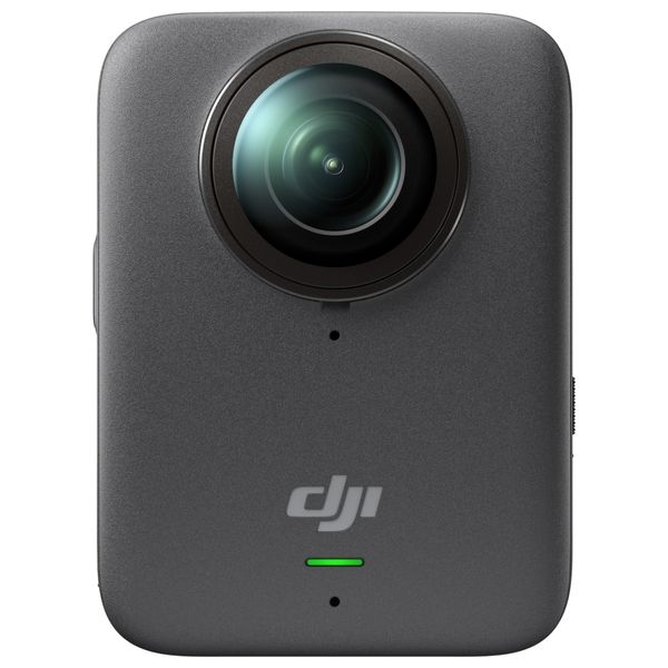 كاميرا مغامرات دي جي ئاي - Osmo -  تصوير بدرجة 360 - 8K وصوت ستيريو - اسود