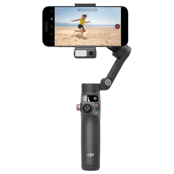 حامل موبايل دي جي ئاي - Osmo-Mobile-7P - بطارية تعمل لمدة 10 ساعات - اسود