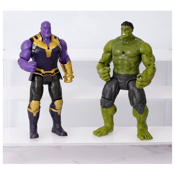 مجسمات شخصيات خارقة مفصلية للأطفال مع إضاءة بدون ماركة - قطعة واحدة