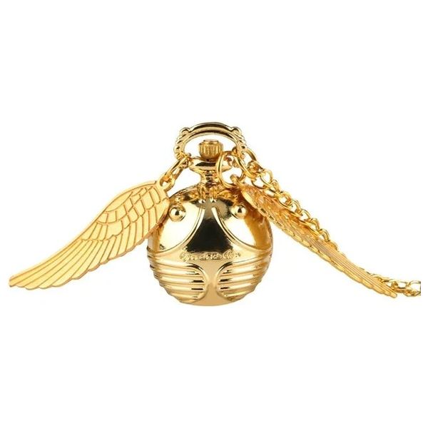  WingedTime Snitch Ball Pocket Watch Gold 