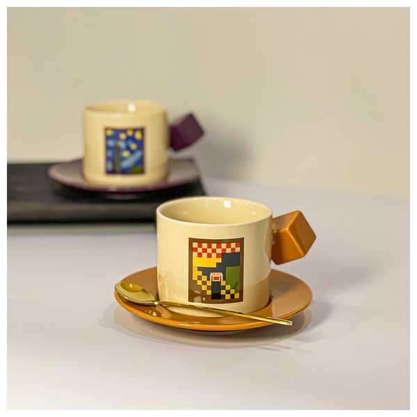  PixelScreamTheScreamCup item soecificatio -Orange -PS-OC-001 
