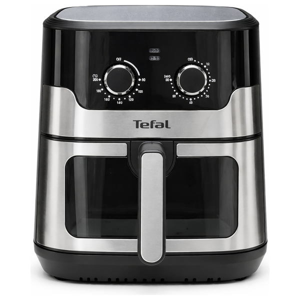  تيفال قلاية هوائية إيزي فراي مع الشواية - 1700 واط - 12 لتر - سلفر 