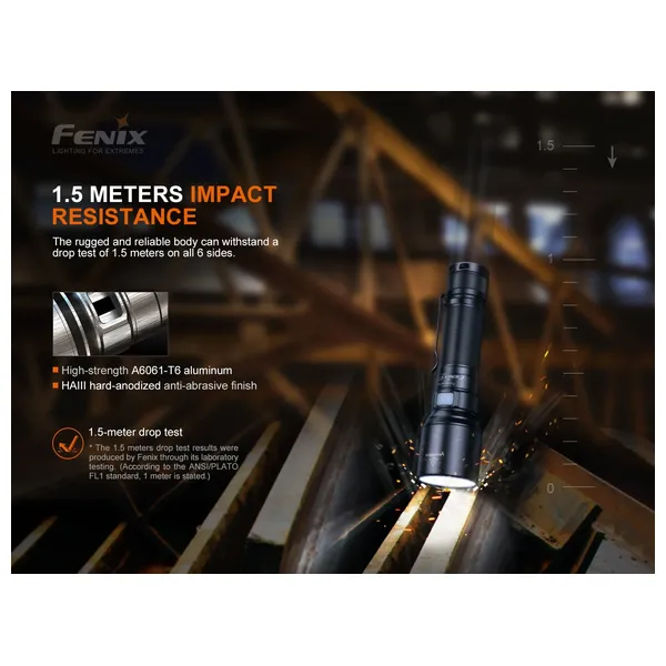  Fenix light C7 - Flashlight - Black 