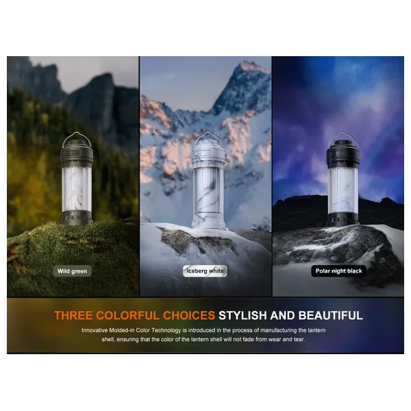  Fenix light CL22R - Camping Lantern - Black 