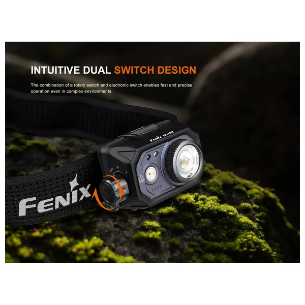  Fenix light HL45R - Rechargeable Headlamp - Black 