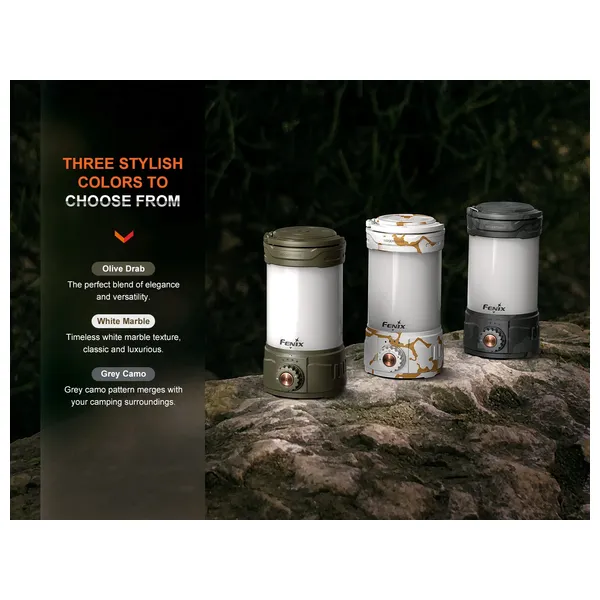  Fenix CL26R Pro - Camping Lantern - Olive Green 