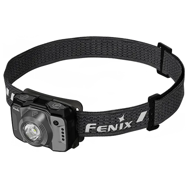  مصباح رأس قابل للشحن فينكس لايت - HL12R - اسود 