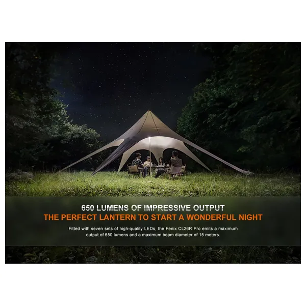  Fenix Light CL26R Pro - Camping Lantern - Grey 