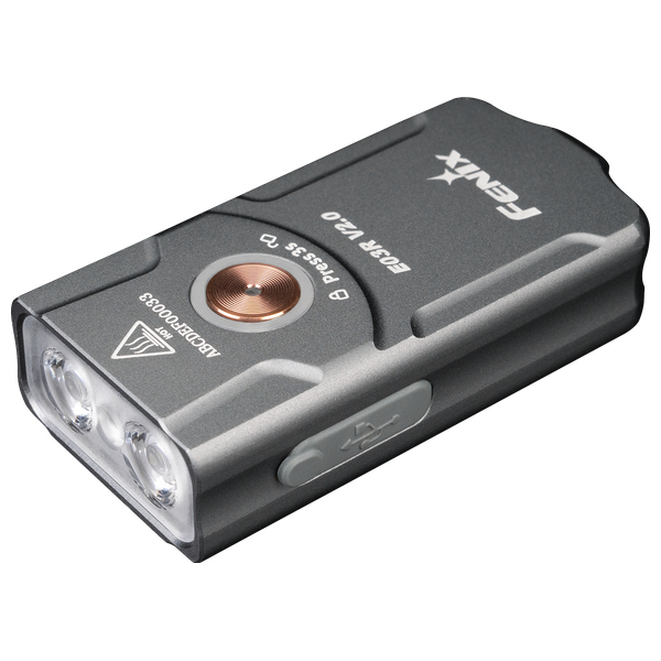  Fenix light E03R v2 - Flashlight - Grey 