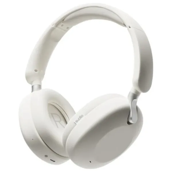  سماعة بلوتوث حول الأذن سوديو K2 PRO - إلغاء ضوضاء نشط هجين - أبيض 