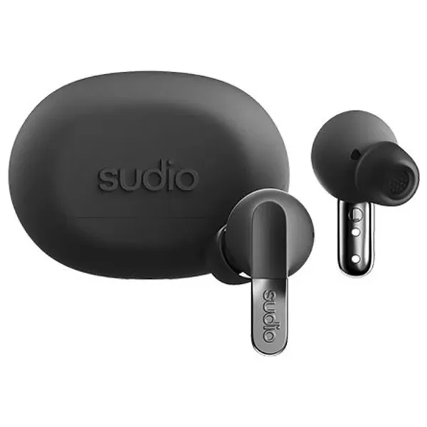  Sudio N3 PRO In-Ear Bluetooth Headphones - Active Noise Cancellation ANC - IPX4 Water Resistance - Black 
