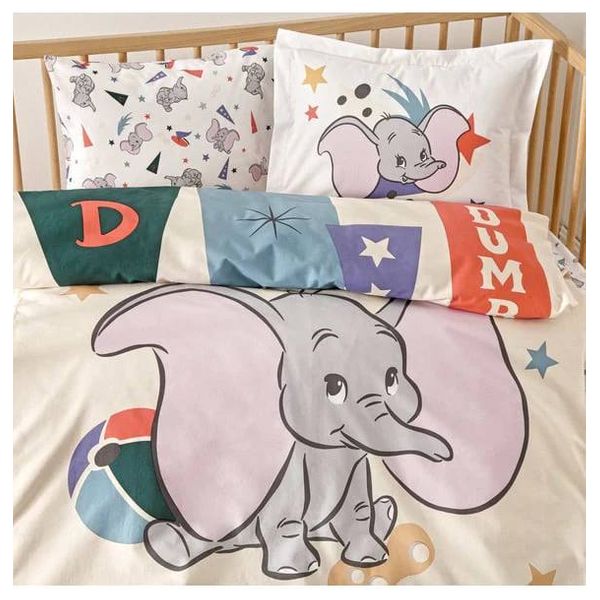  Taj Baby Bedspread Set, 120×180cm - 4 Piece - White 