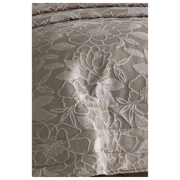  ايلارت طقم لحاف مزدوج 260×240 سم - 11 قطع - بيجي 