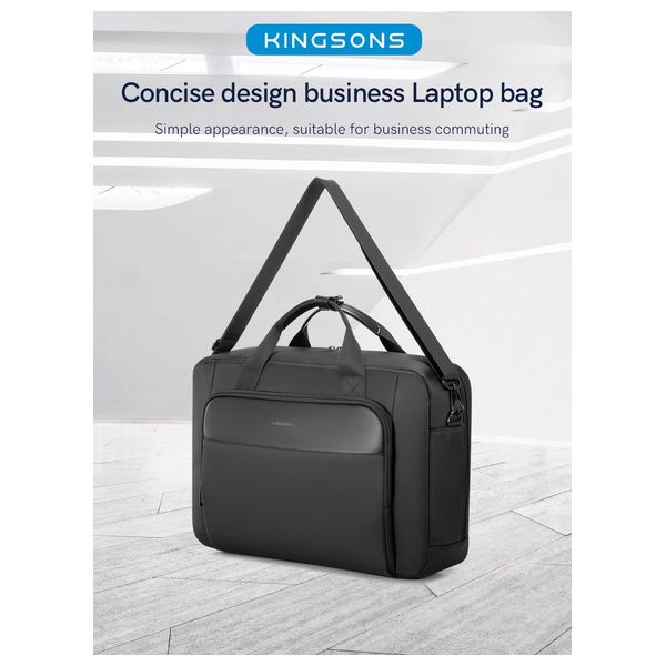  حقيبة لابتوب كينغستون - اسود 