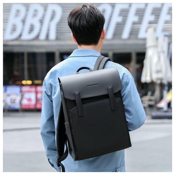  حقيبة ظهر لابتوب مارك ريبان باجز - اسود 