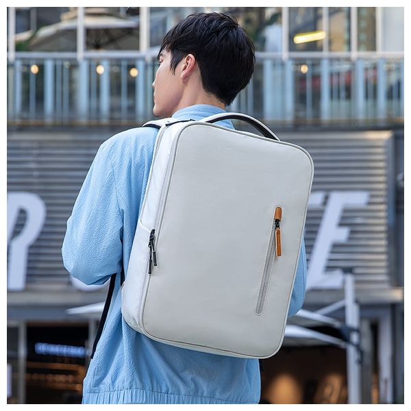  حقيبة ظهر لابتوب مارك ريبان باجز - ابيض 