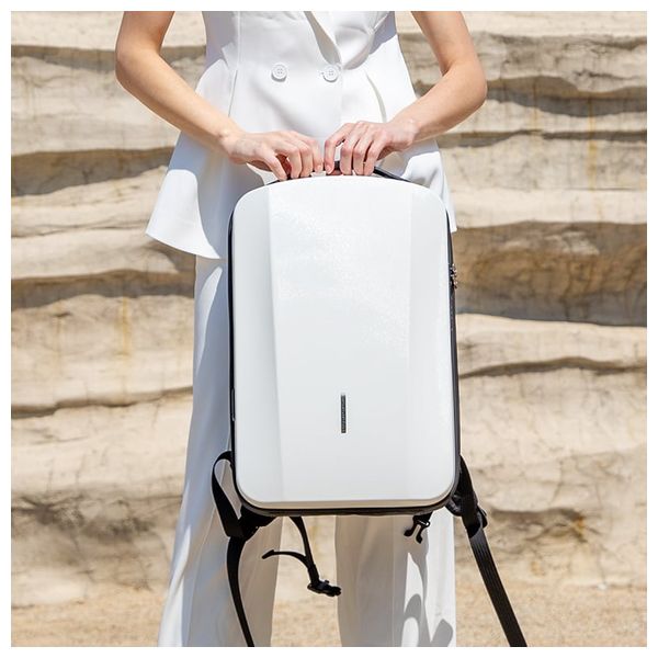  حقيبة ظهر لابتوب مارك ريبان باجز - ابيض 