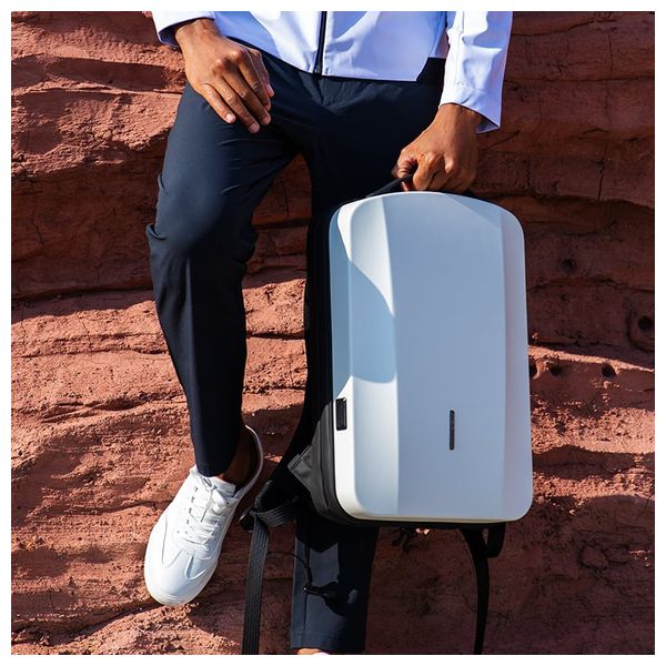  حقيبة ظهر لابتوب مارك ريبان باجز - ابيض 