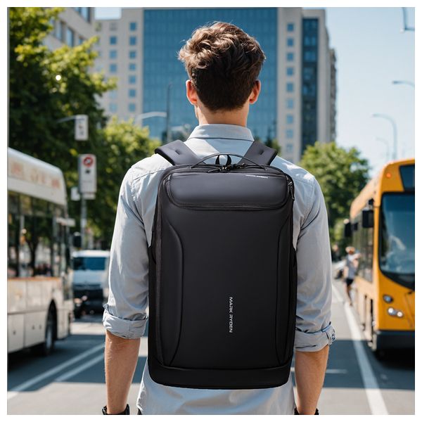  حقيبة ظهر لابتوب مارك ريبان باجز - اسود 