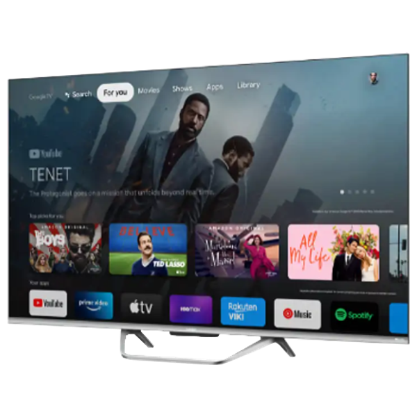  Haier S800 - 55 Inch - QLED 4K - 120Hz - Google TV - Black 
