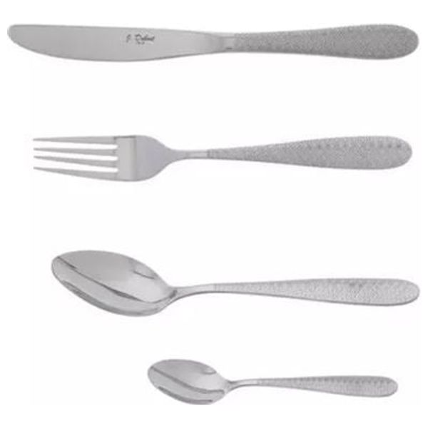  طقم ادوات المائدة مزين بالزهور جون دوبوست - ستانلس ستيل 