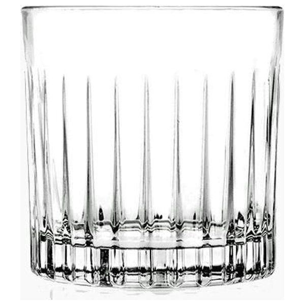  سيت قدح زجاجي آر سي آر كريستالز - 6 قطع - شفاف 