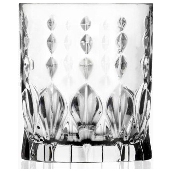  RCR Crystals Marilyn Dof Tumbler Glass Mug Set - 6 Pieces - Transparent 